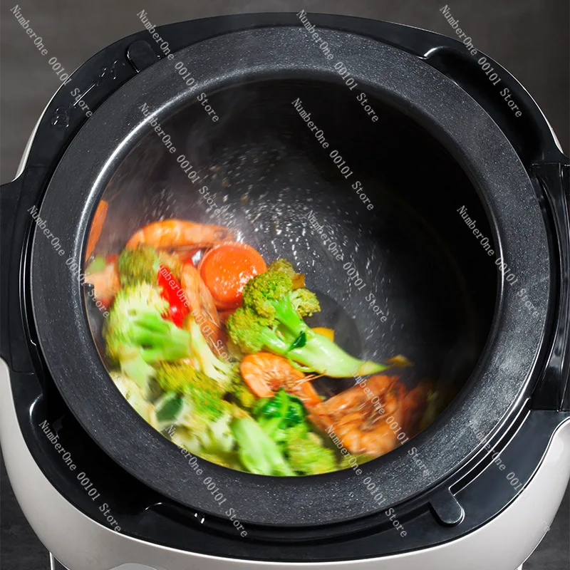

Multifunctional Cooking Machine Household and Commercial Roller Type Frying Pan Automatic Intelligent