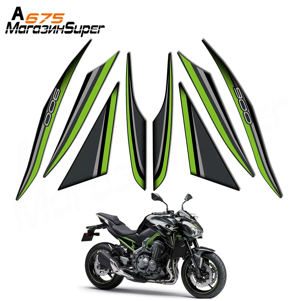 

New 3M Sticker Fairing Stickers For Z900 2017 2018 2019 Motorbike Racing Fairing Sticker Decal