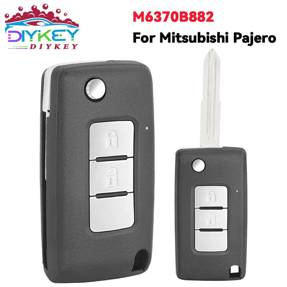 DIYKEY New Remote Smart Key PCF7941 ID46 Chip M6370B882 For Mitsubishi Pajero Montero V85 V87 V88 V93 V95 V96 V97 V98 2015-2021