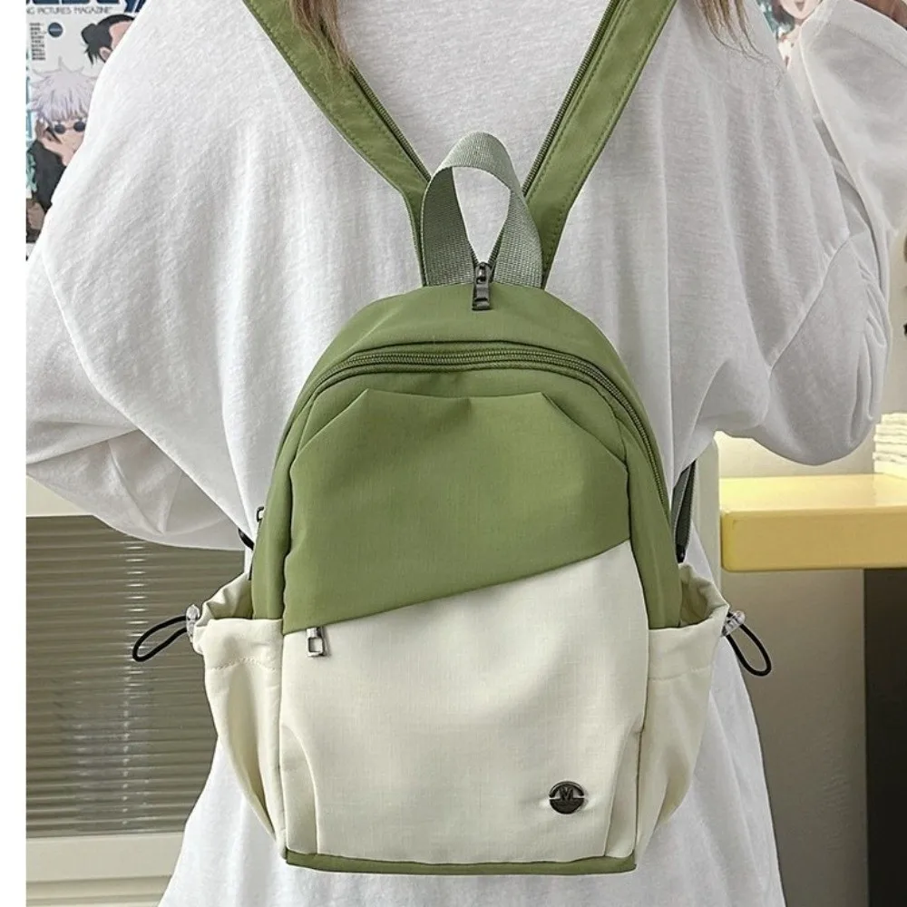 

Causal Korean style Women Backpack High Capacity Nylon Student Schoolbag Lightweight Nylon Shoulder Bag Travel