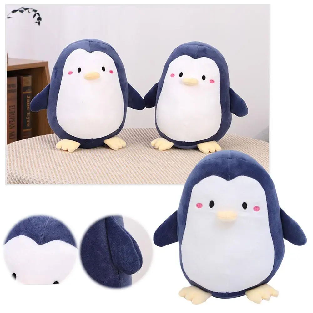 25cm Kawaii Penguin Plush Toy Soft Stuffed For Girls Kids Room Decor Creative Sleeping Pillow Lovers Birthday Christmas Gif X1O1