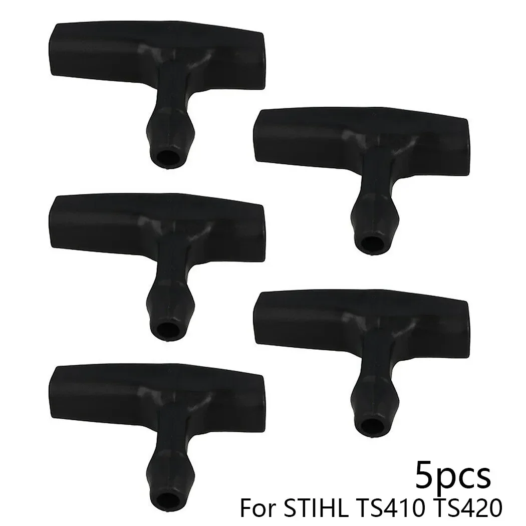 

5 Piece For Recoil Starter Pull Handle Compatible with New Screw Fixed Spring for Chainsaw Models TS350 to TS420