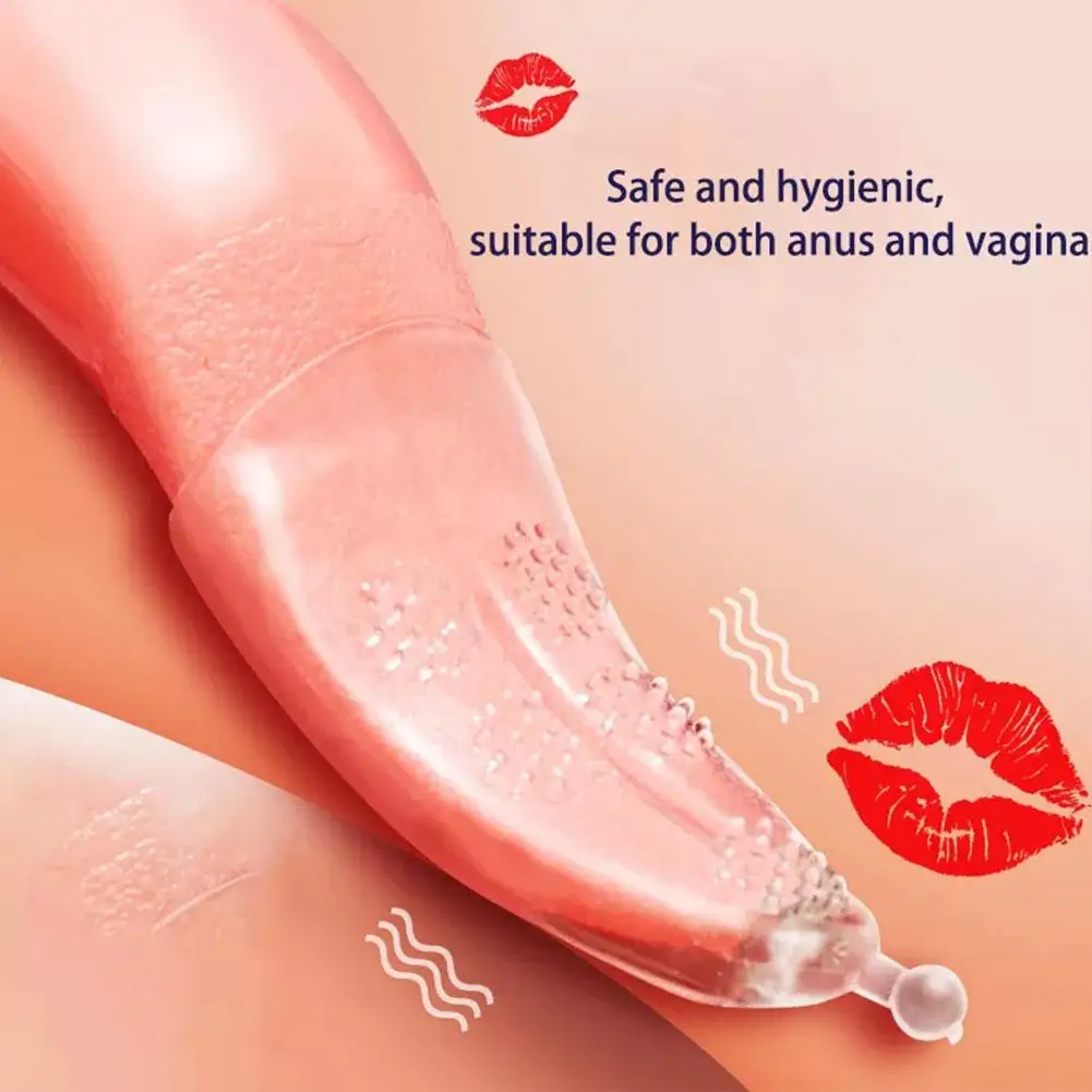 1/3 PCS 구강 섹스 콘돔 초박형 입자 혀 핥는 도구 질 마사지 G-스팟 자극 유혹 성인 섹스 토이