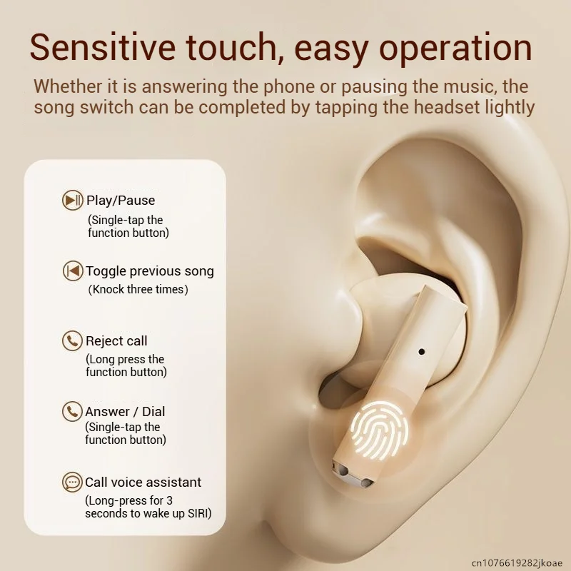جديد Q86 Tws سماعات لاسلكية للحد من الضوضاء الموسيقى الرياضية مع ميكروفون الطاقة LED شاشة ديجيتال Hd سماعات الصوت