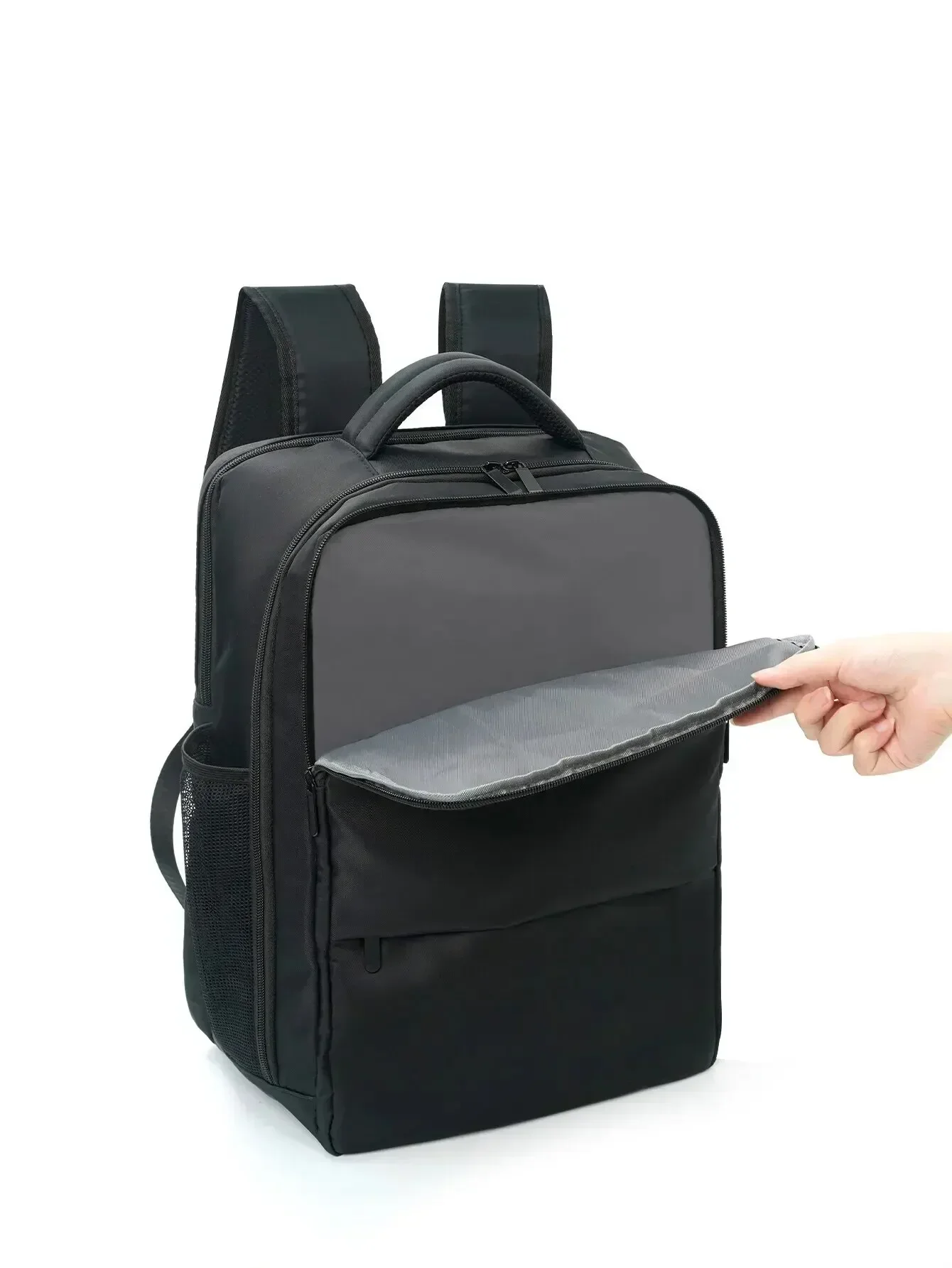 Sac à Dos Multifonctionnel Unisexe de Grande Capacité, observateur, Étanche, Durable, pour Ordinateur Portable, Voyage d'Affaires, 16 Pouces