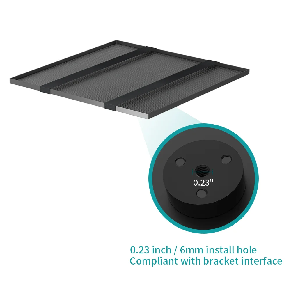Projektorständer, robuste Wandhalterung aus Aluminiumlegierung für universelle 1/4-Zoll-Schraubenlochartikel, XGIMI TD 10 kg Tragfähigkeit – Detail 7