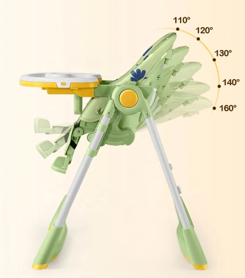 الجملة متعددة الوظائف عديم الرائحة المحمولة طوي الاطفال كرسي مرتفع كرسي إطعام الطفل