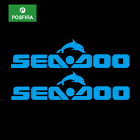 POSFIRA Jet Ski Stickers Vinyl Water Scooter Decal for Jetski SEA DOO GTi 130 SEADOO RXP 300 Spark Trixx GTX RXT 260 RXTX 300