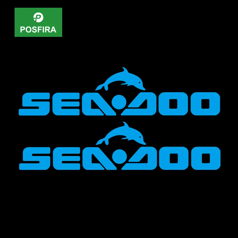 POSFIRA Jet Ski Stickers Vinyl Water Scooter Decal for Jetski SEA DOO GTi 130 SEADOO RXP 300 Spark Trixx GTX RXT 260 RXTX 300