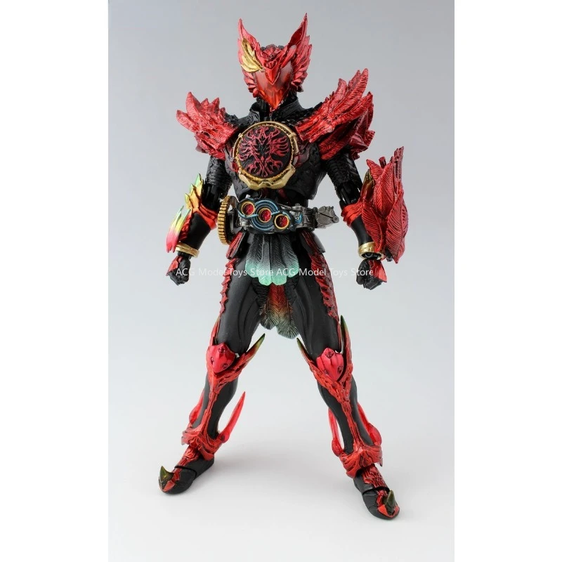 In Stock Original Bandai SIC PB Kamen Rider OOO TaJaDol Combo Lost Blaze Ver. Action Figure Toys Collection Model Gift