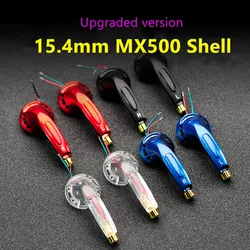 2 Pair/Lot Diy 15.4mm Earbuds Shell MX500 Earphone Shell Earbuds Housing Diy MX500 With MMCX Base Earphone Accessories