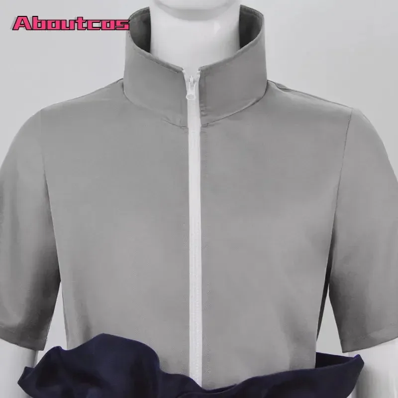 Aboutcos Uchiha Sasuke أزياء تنكرية بدلة أنيمي ملابس الهالوين الهزلية