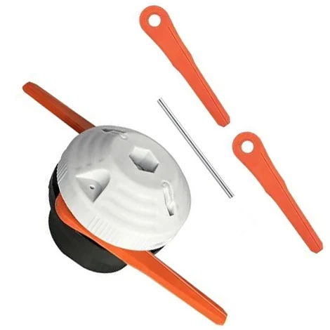 String Trimmer Head Replacement For FSA60R FSA86R FS38 FS40 FS50 6-2 Mowing Head With Brushcutter Grass Trimmer Blade Plastic