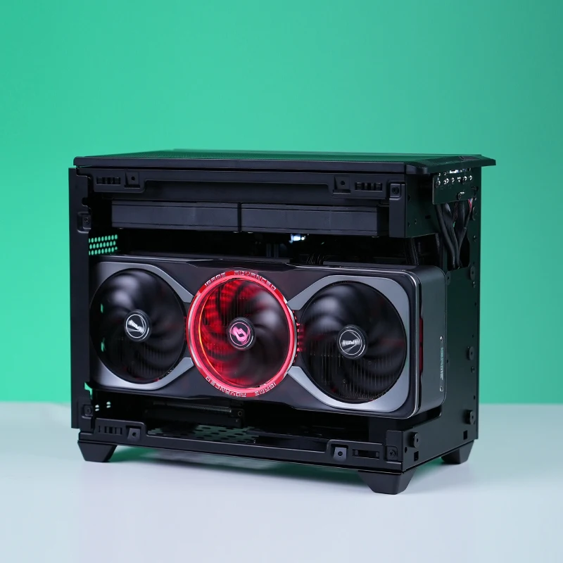 Rtx5060ti Mini Itx Host per computer 1tb Materiale in lega di alluminio Intel 230f Ufficio Gaming Desktop Assemblaggio fai da te Macchina per computer
