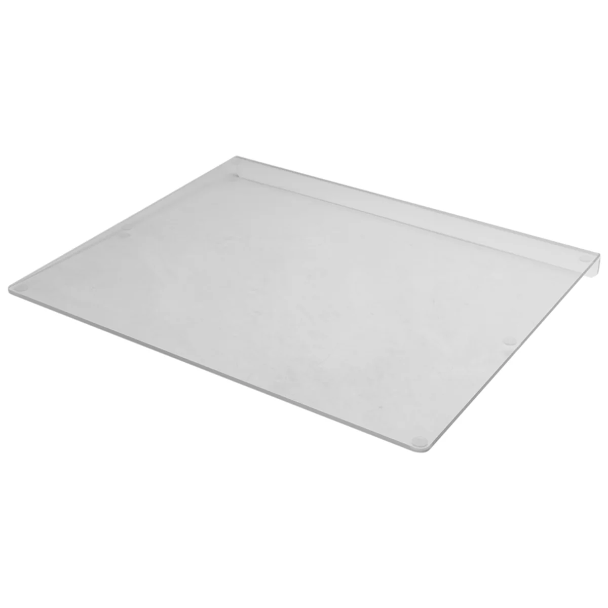 

Acrylic Cutting Board with Counter Lip, Clear Cutting Boards for Kitchen Counter Non Slip, Large Cutting