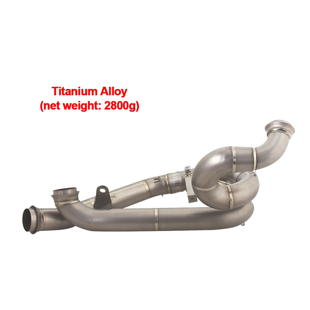 

Full System Motorcycle Modified Exhaust Middle Link Pipe With DB Killer Titanium Alloy Slip On For Super Duke 1290 R 2020-2025
