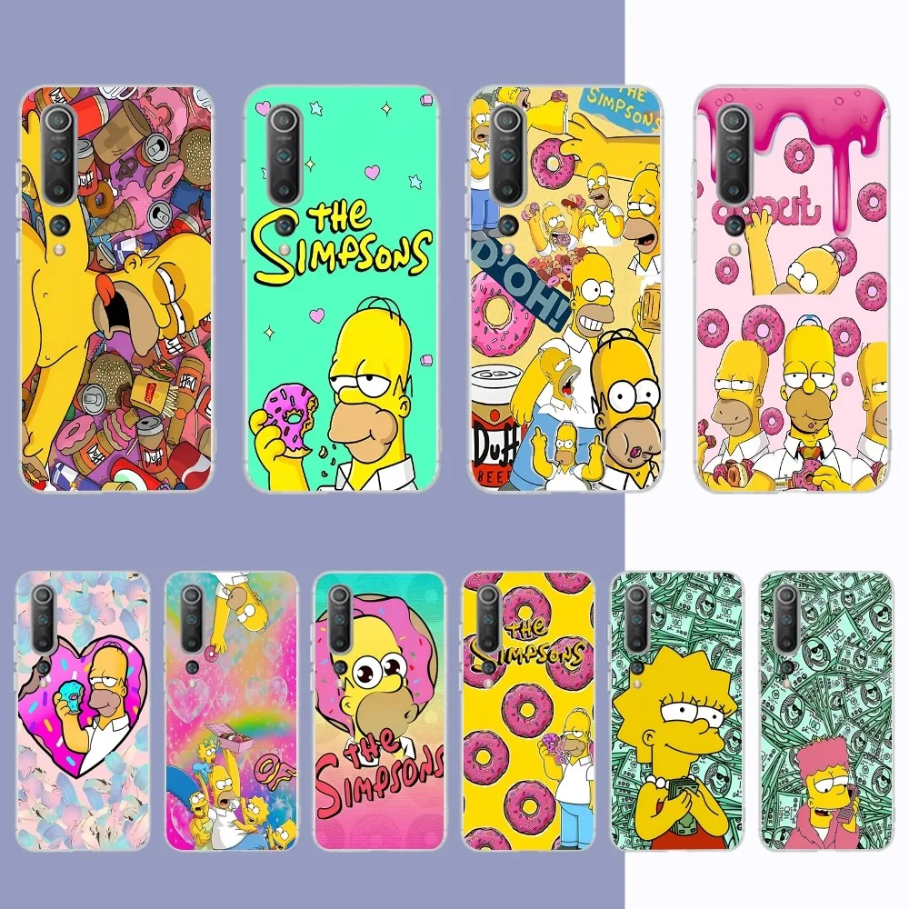 

Cartoon T-The Cool S-Simpson Mousepad for Samsung S21 A10 for Redmi Note 7 9 for Huawei P30Pro Honor 8X 10i Cover