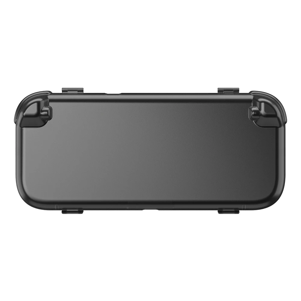 Clear Protective Case Hard Shell Cover for Nintendo Switch2 (Transparent Black)