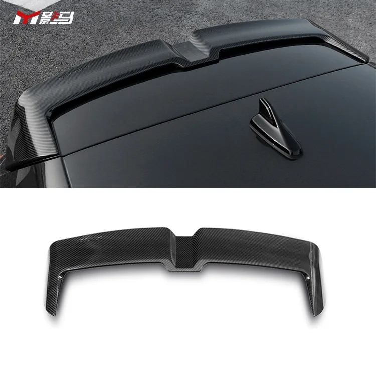 

Подходит для Volkswagen VWMK8 Golf 8/8,5, хвост из углеродного волокна, крыло на крыше, без перфорации, декоративные аксессуары