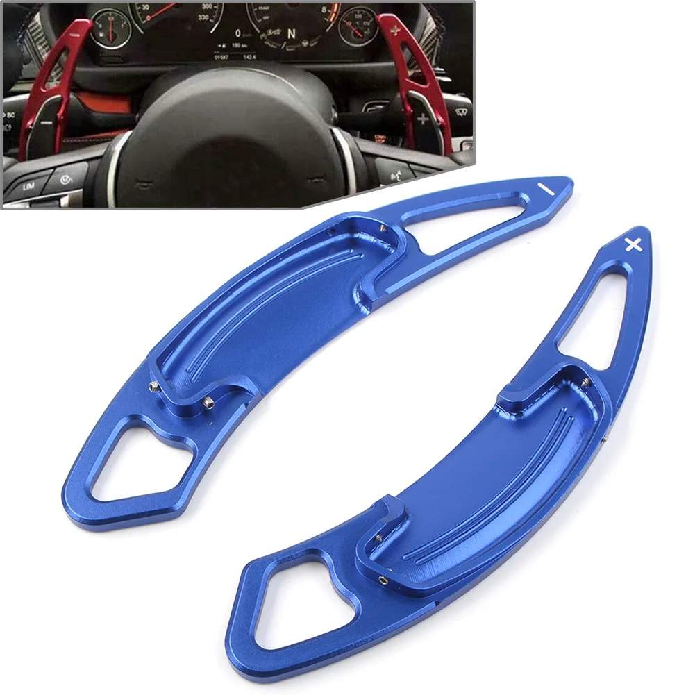 

For Honda Accord Blue Car Steering Wheel Shift Paddle Shifters Extensions Trim 2013 2014 2015 2016 2017 2018 2019