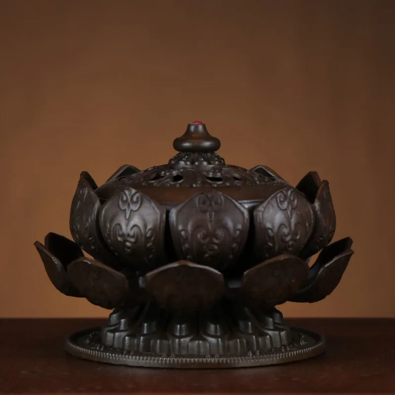 Alloy , lotus-shaped , sticks, burner for burning incense