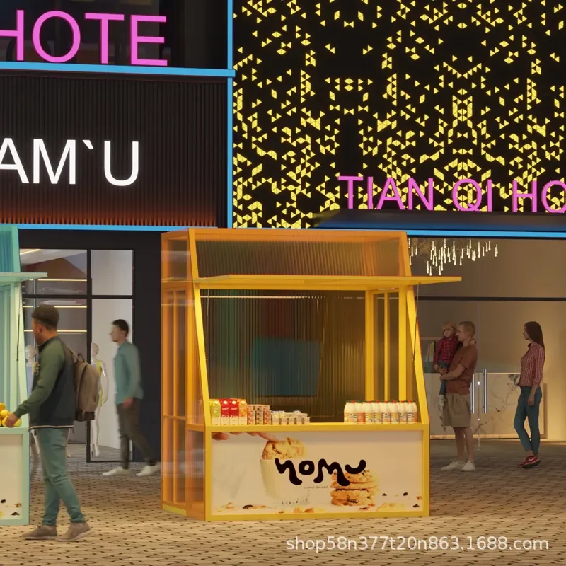 For Shopping Malls Market Stalls Scenic Spots Mobile Promotional Cars Night Markets Stall Shelves Sales Department Square