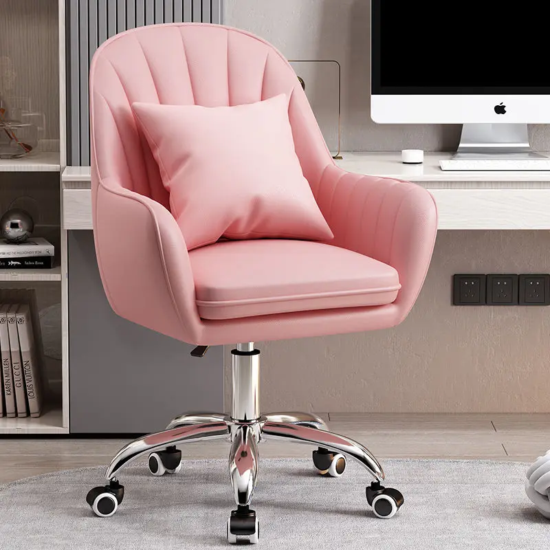 

Chair Home Backrest Comfortable Long-Sitting Office Chair College Student Girl Dormitory Study Chair Makeup Chair