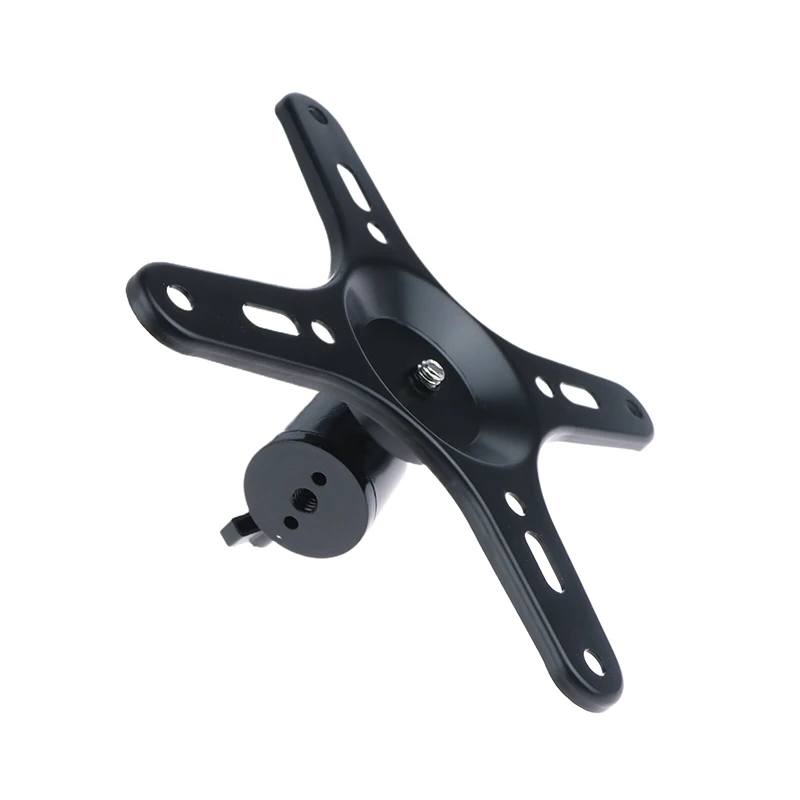 1 conjunto de placa de suporte de montagem de monitor portátil 1/4 Polegada furo de parafuso para 100x100mm 75x75mm m4 conjunto de parafusos suporte de montagem na parede