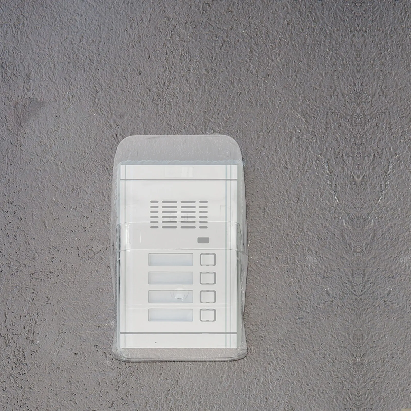 Waterproof Transparent Doorbell Rain Cover for Outdoor Access Control – Weatherproof Protection Guard