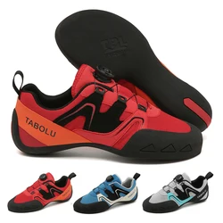 Professional Men Rock-Climbing Shoes Outdoor Climbing Shoes Beginners Mesh Non-slip Rock-Climbing Bouldering Training Sneakers