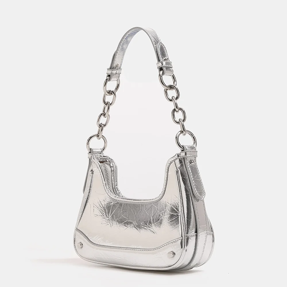 

Small niche luxury high-end chain armpit bag, women's French versatile single shoulder crossbody bag