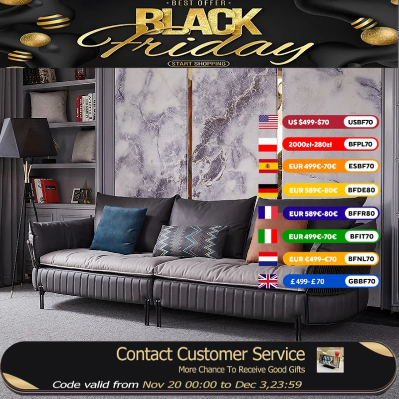 

Большие уникальные диваны для гостиной, мягкие водонепроницаемые европейские напольные современные ленивые диваны, скандинавская роскошная деревянная мебель Divani Da Soggiorno