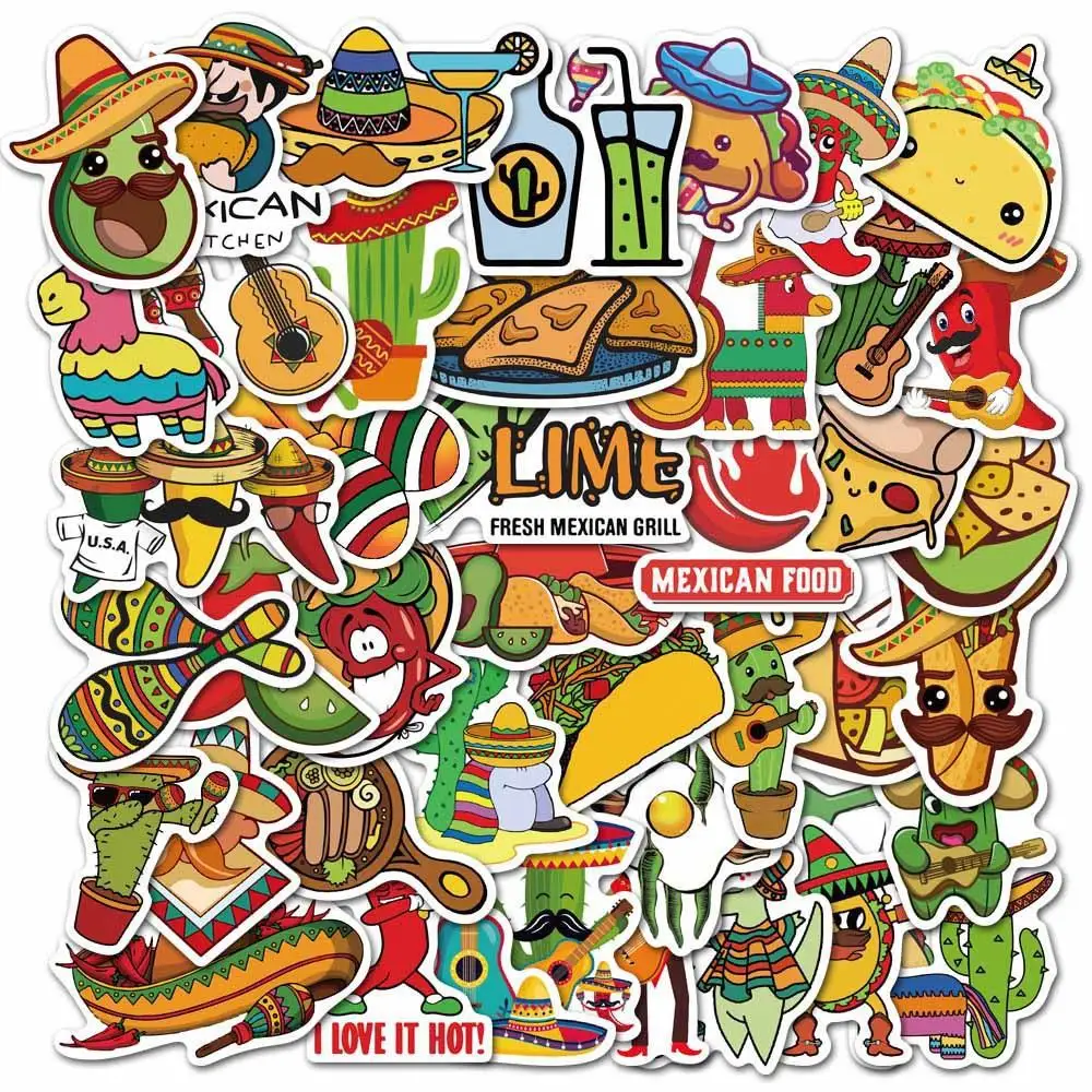 50Pcs Mexico Food S… - image