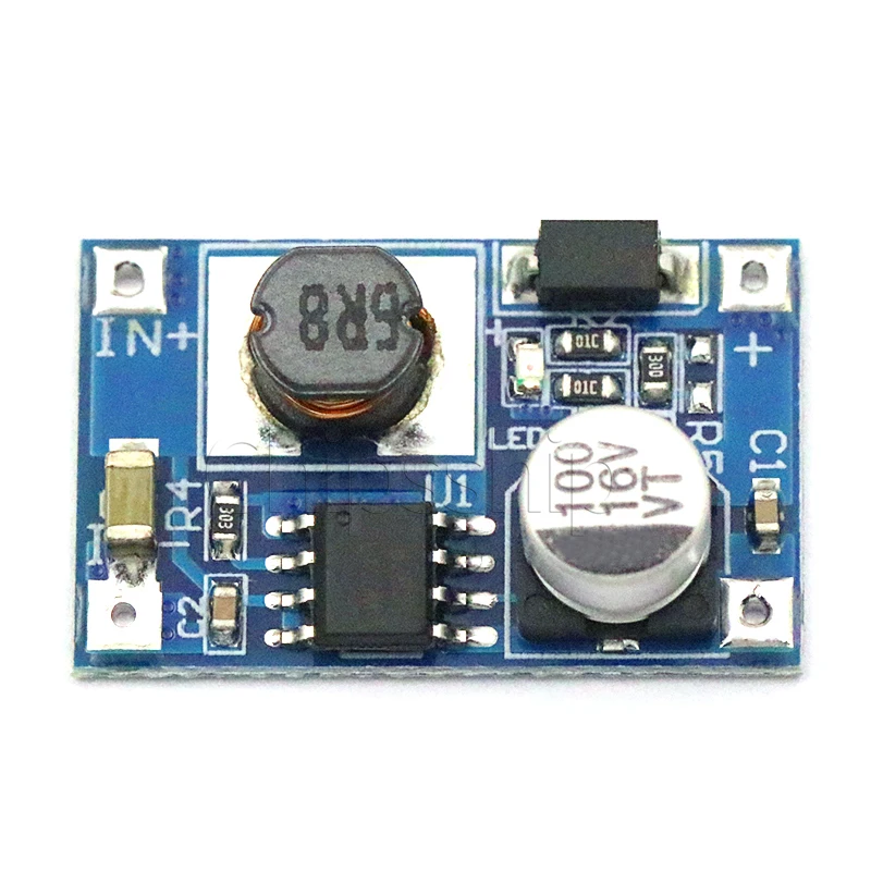 8W High-power booster power module Input 3V-6V to 12V 3.7V Lithium battery charging bank USB booster board