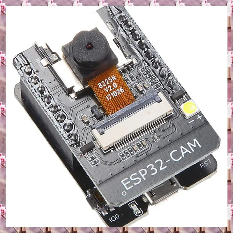 2025 wifi kit módulo bluetooth esp32 serial para wifi webcam ESP32-CAM placa de desenvolvimento com módulo antena fácil de usar, wifi azul