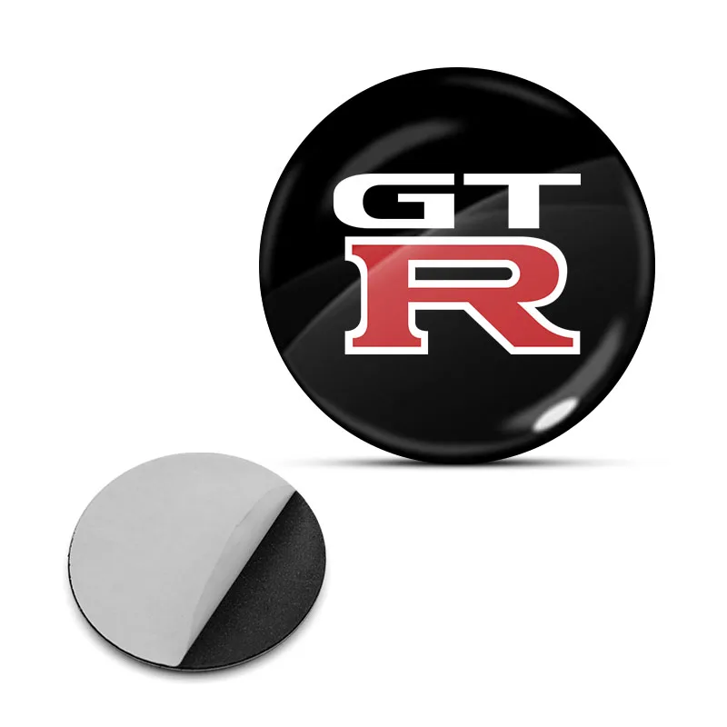 Car Door Lock Keyhole Sticker Auto Key Sticker Emblem Auto for Nissan GTR Teana Skyline Kawasaki R32 R34 R35 J10 Juke X Hub Caps