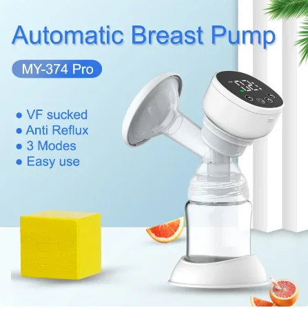 Electric Breast Pump Breast Massager Milk Feeding Collector Portable Baby Breastfeeding Bottle Lactation Silent Milk Extractor