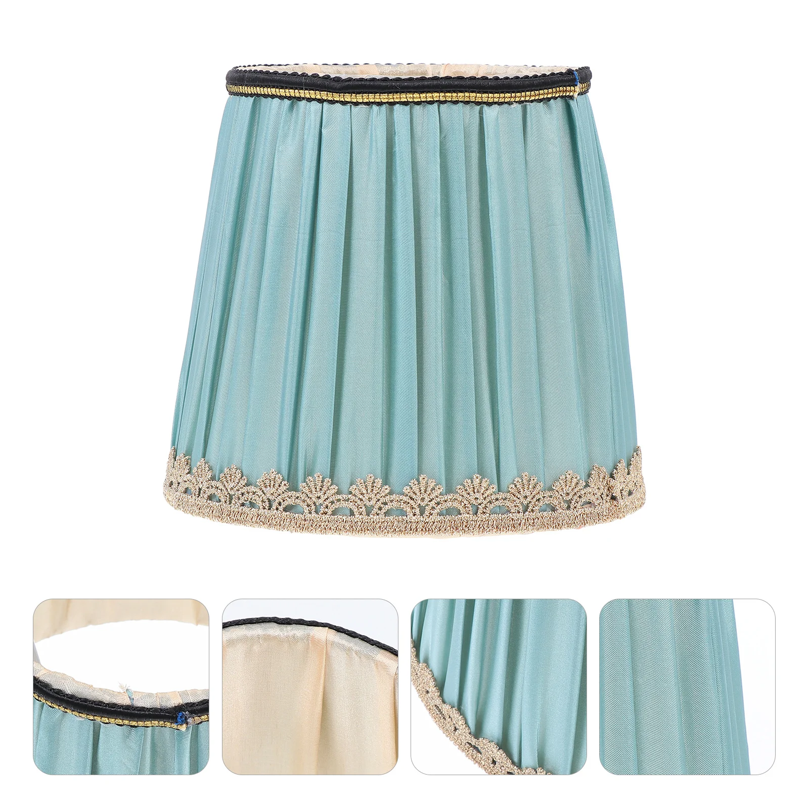 

1pc Cloth Lampshade High-Quality Fabric Soft Light Living Room Bedroom Study Kids Room Decor Lamp Accessory Hanging Wall