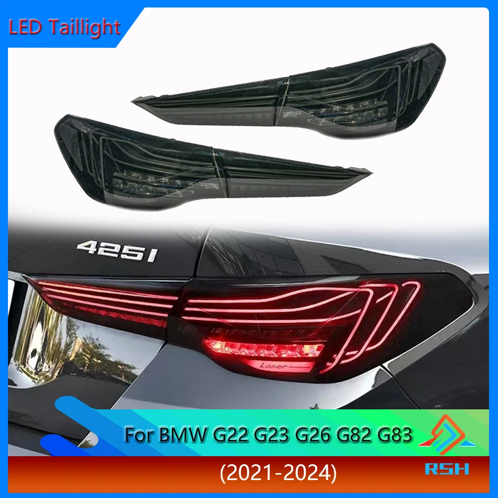 

Taillight Assembly Laser Dynamic For BMW 4 Series G22 G23 G26 G82 G83 M4 2021-2024 CSL Car Brake Rear Lamp Backup Tail Light