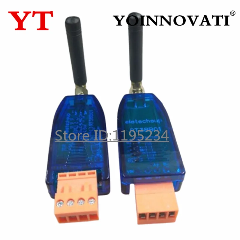2pcs - 5pcs  RT38B01 VHF/UHF Radio Modem RS485 Wireless Transceiver 20DBM 433mhz Transmitter and Receiver