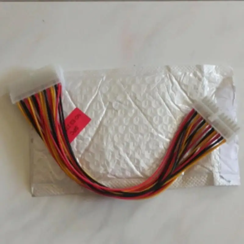 30cm ATX 24 Pin Male to 24Pin Female Power Supply Extension Cable for Internal PC PSU TW Power Connector Wire Power Supply