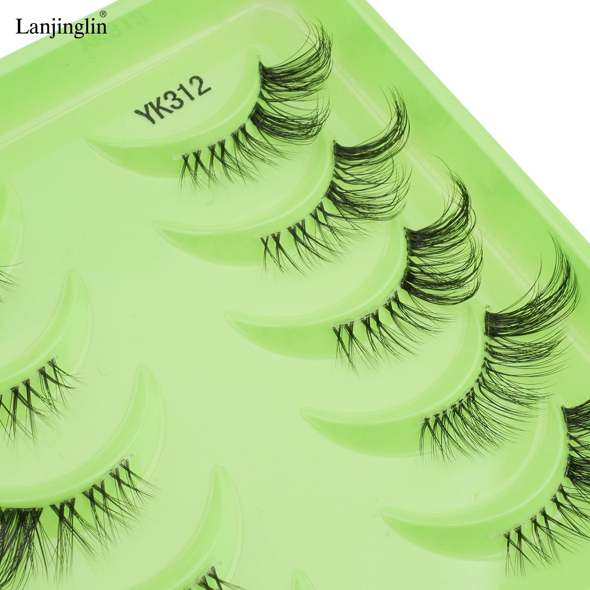 False Eyelashes 3/10 Pairs Cat Half Lashes Natural Long Wispy 3D Mink Eye Lashes Makeup Tool Fluffy Faux Cils maquillaje cilios