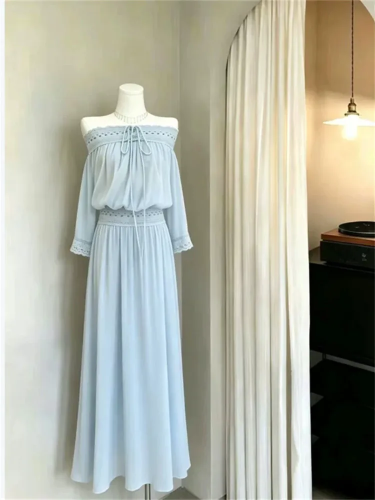 

Anti-Aging Gentle Wind Women's Loose Wide Leg Pants Set plus Size Summer New Style Slimming Top High Waist Fashion Set