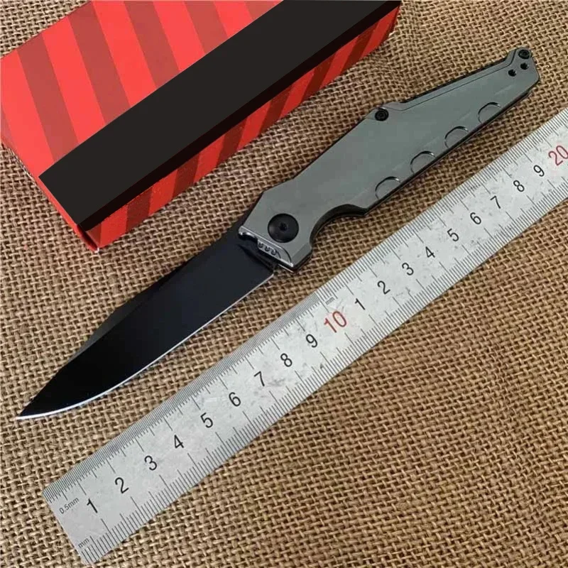 

AU TO KS 7900 Launch 7 D2 Sharp Blade Aluminum Handle Folding Belt Knife Tactical Camping Survival Military Tactical Knife