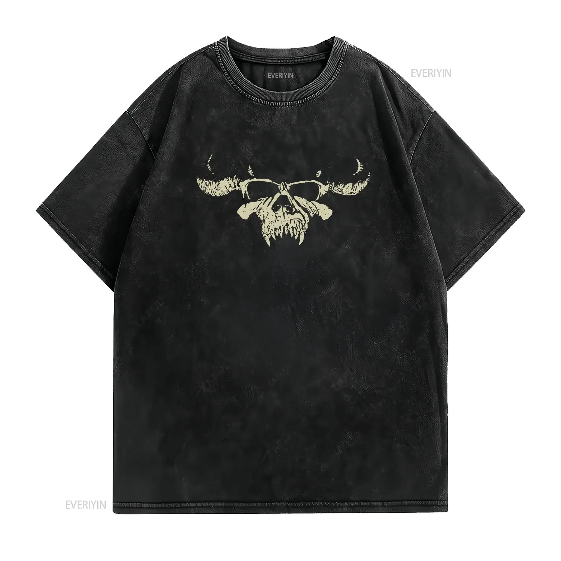Danzig 1988 T Shirt vintage Washed designer clothes Stylish Slightly Casual Unisex Stretched Top For Everyday Wear Comfortable