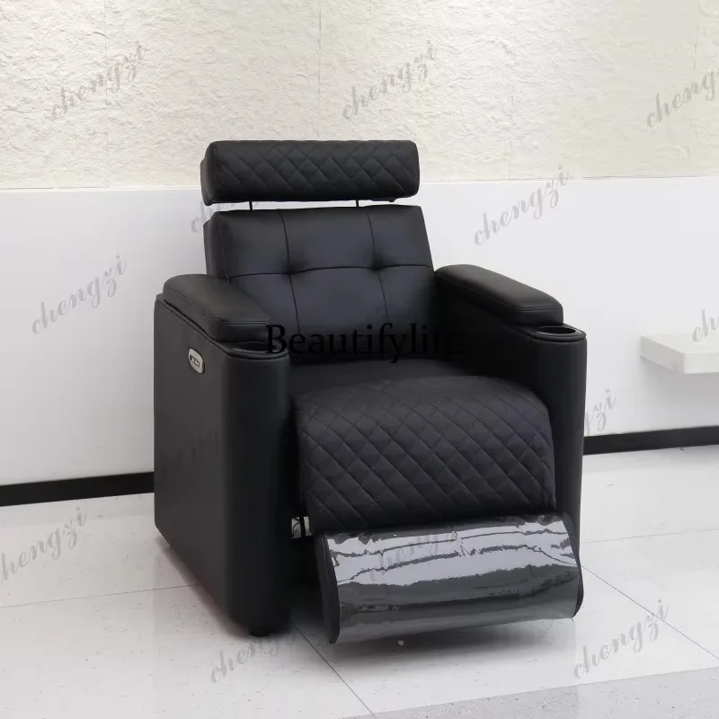 E182 new electric reclining scalp hair chair hair salon beauty chair head therapy sofa chair