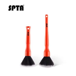 SPTA Ultra-Soft Detailing Brush Set Comfortable Grip and Scratch-Free Cleaning for Exterior, Interior Panels, Emblems, Badges