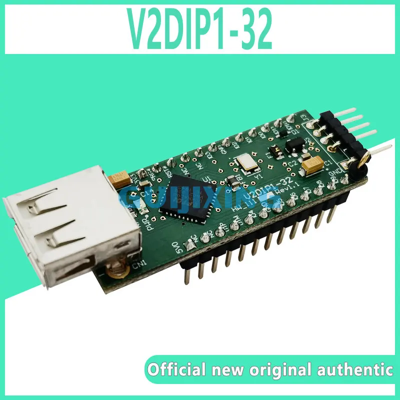 

V2DIP1-32 VNC2-32Q 32-контактный модуль разработки USB-разъем VNC2 FTDI