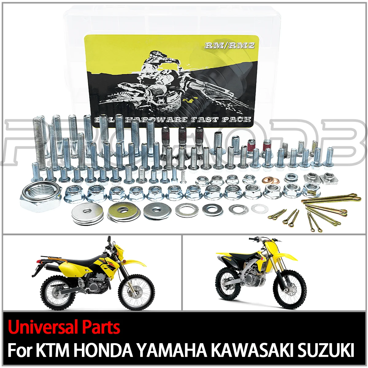 

Hardware Bolt Full Plastics Fastener Kit For SUZUKI RM250 RM450 RMZ250 RMZ450 For Yamaha YZ65 YZ85 YZ125 YZ250 YZ450 Dirt Bike