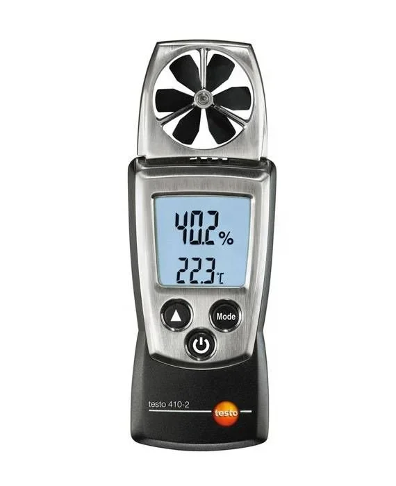 

Original Testo 410-2 30 mm Vane anemometer NO.0560 4102 With humidity sensor